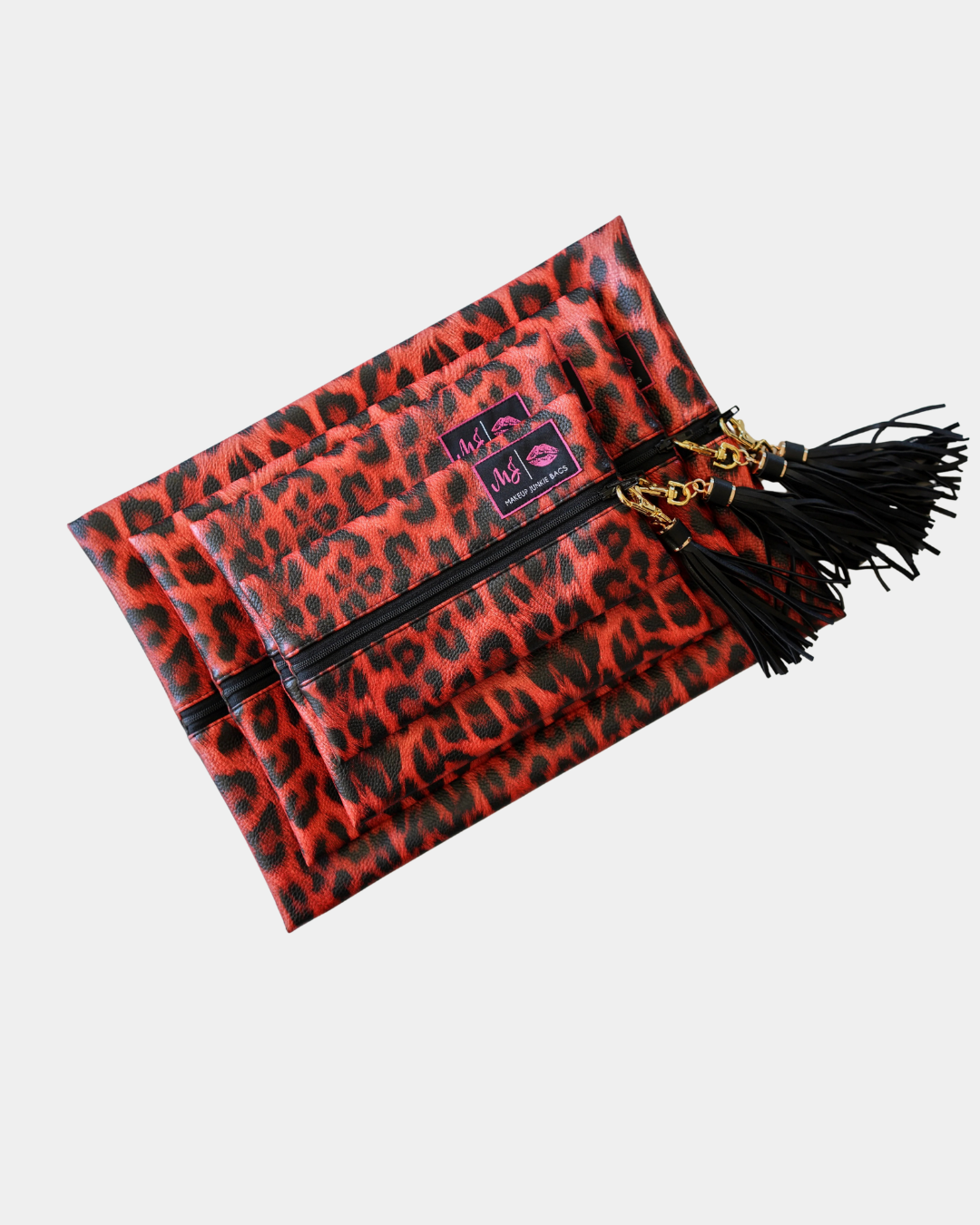 Makeup Junkie Bags Ruby Leopardess