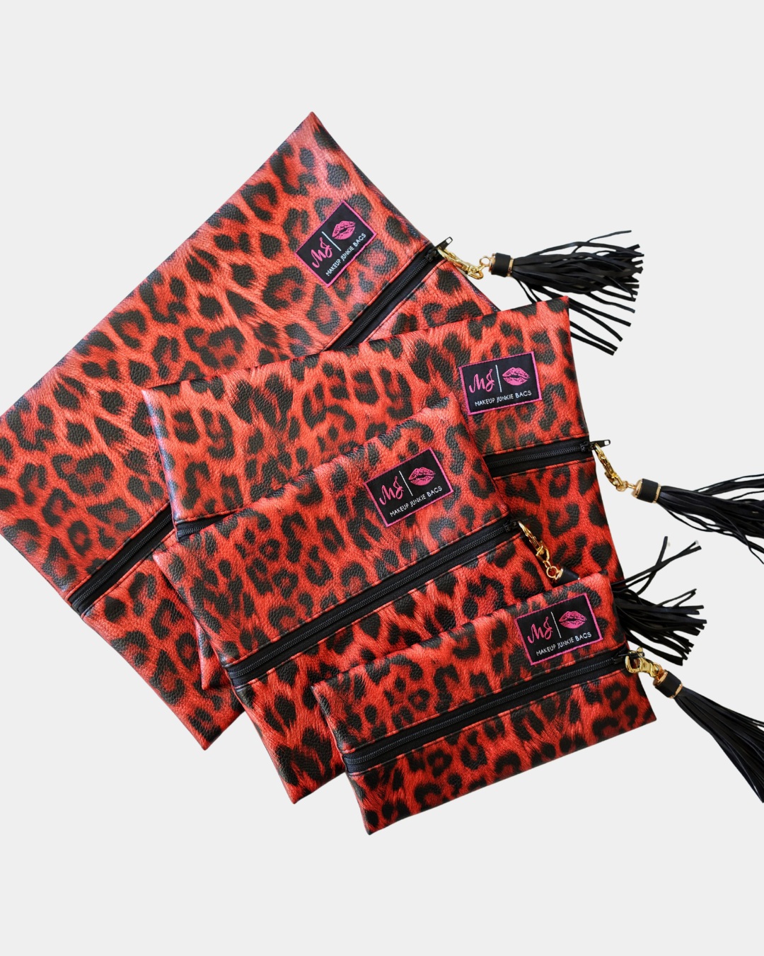 Makeup Junkie Bags Ruby Leopardess