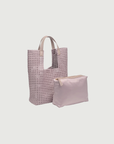 Zenith Hand Woven Knot Tote Nude