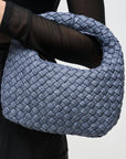 Dream Small Woven Neoprene Hobo Denim