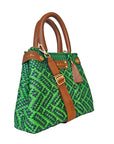 Mini Less Pollution Crossbody Bag - Emerald: Classic Strap - The Flaunt