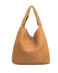 Melie Bianco Johanna Vegan Shoulder Bag Camel
