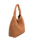 Melie Bianco Johanna Vegan Shoulder Bag Saddle