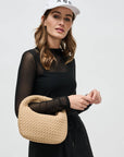Dream Small Woven Neoprene Hobo Nude