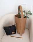AALLYN Jolina Bucket Tote Tobacco
