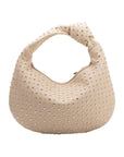 Melie Bianco Brigitte Large Studded Shoulder Bag