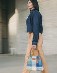 Mavis by Herrera Mini Azure Handbag
