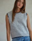Valencia Sleeveless Sweater Vest
