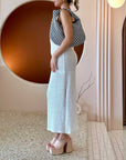 Melie Bianco Brigitte Raffia Hobo Obsidian