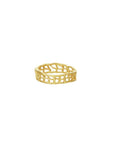 Catherine Weitzman Thin Coral Band Ring