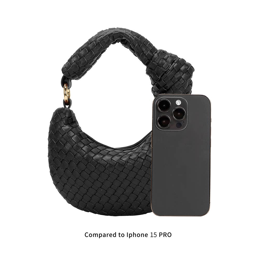 Melie Bianco Brigitte Vegan Mini Bag Black