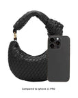Melie Bianco Brigitte Vegan Mini Bag Black