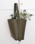 AALLYN Jolina Bucket Tote Olive