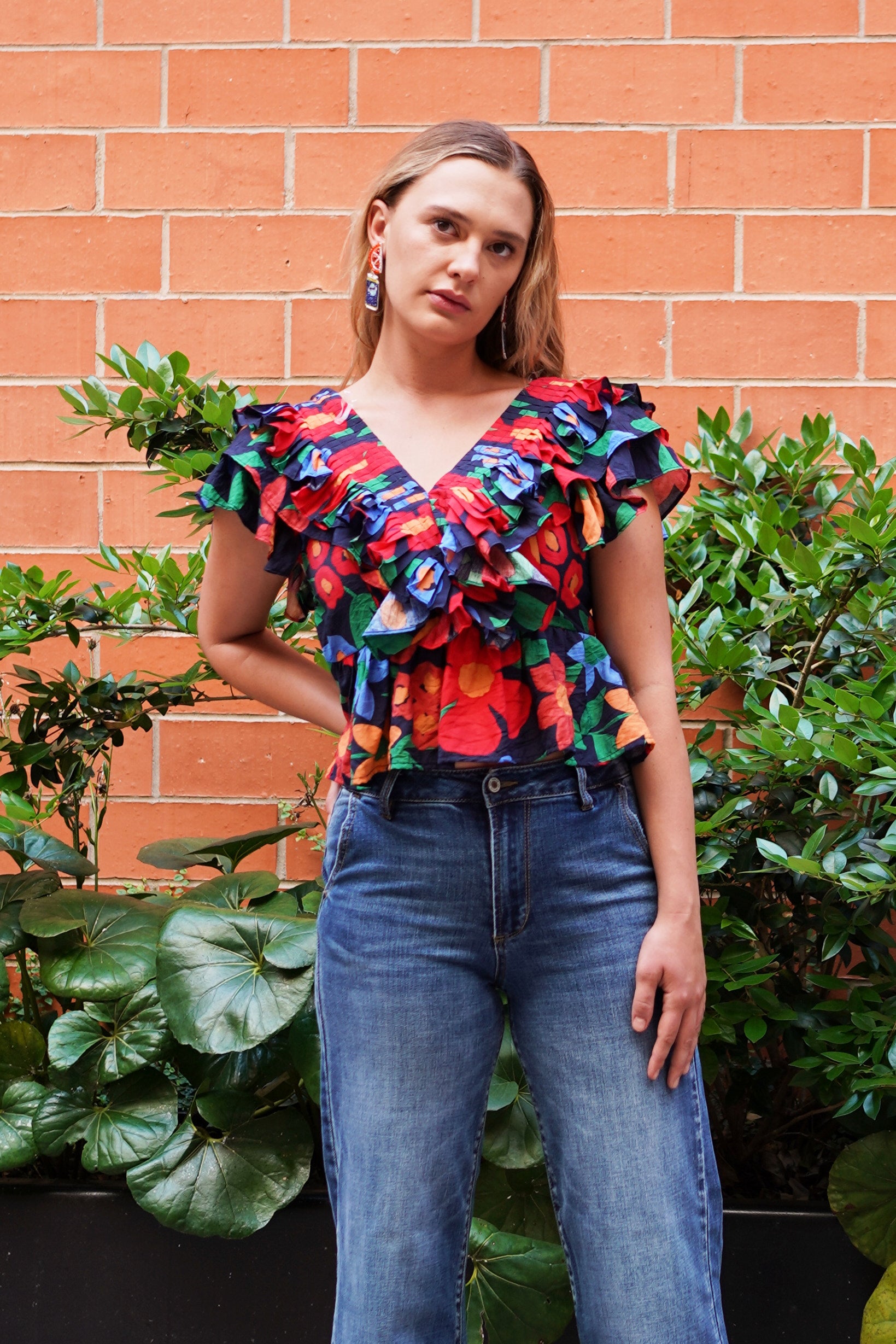 Bella Flora Blouse - The Flaunt