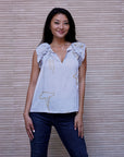 High Sierra Sleeveless Blouse
