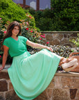 Current Air Jade Midi Twofer Dress