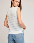 Gentle Fawn Tanner Knit Vest Blue