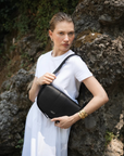 Lazaro Montana Shoulder Bag Black