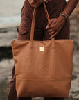 Oceans End Madison Tote Aqua