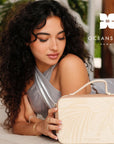 Oceans End Chanelle Handbag Creme