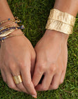 Catherine Weitzman Plumeria Cuff Bracelet