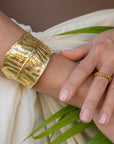 Catherine Weitzman Thin Coral Band Ring