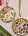 Catherine Weitzman Small Honeycomb Necklace