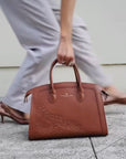 Oceans End Leialoha Handbag Saddle