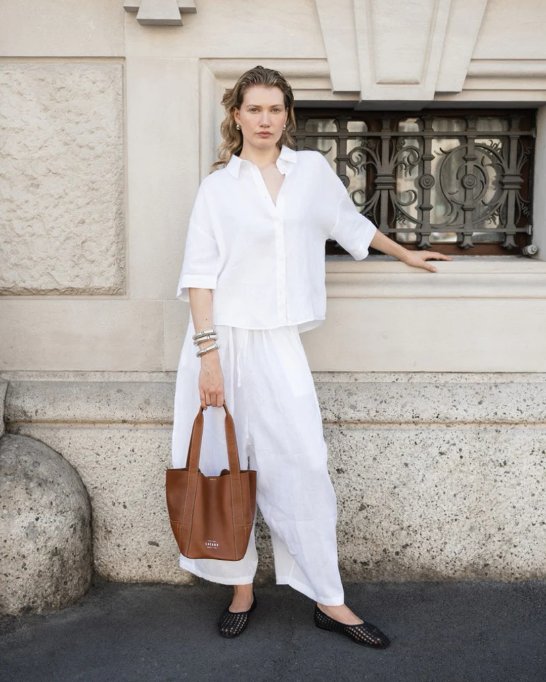 Lazaro Ushuaia Small Bucket Bag | Argentinian Leather | The Flaunt
