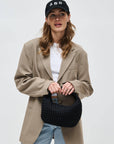 Dream Small Woven Neoprene Hobo Denim