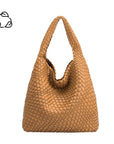 Melie Bianco Johanna Vegan Shoulder Bag Camel