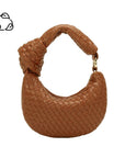 Melie Bianco Brigitte Vegan Mini Bag Saddle