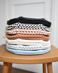 Lumi Woven Crossbody Bag Clay Checkered