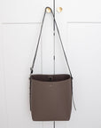 AALLYN Jolina Bucket Tote Wood Berry