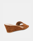Dolce Vita Qaily wedge with comfortable recycled foam padding and sustainable materials.
