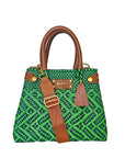 Mini Less Pollution Crossbody Bag - Emerald: Classic Strap - The Flaunt