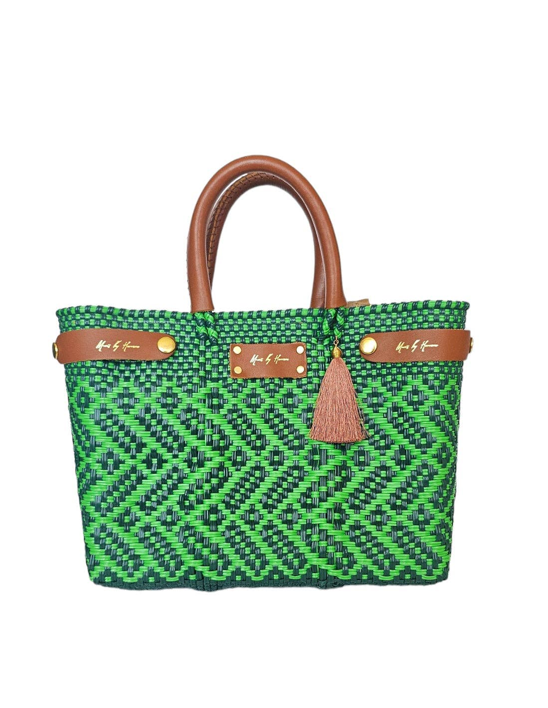 Mini Less Pollution Crossbody Bag - Emerald: Classic Strap - The Flaunt