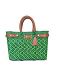 Mini Less Pollution Crossbody Bag - Emerald: Classic Strap - The Flaunt
