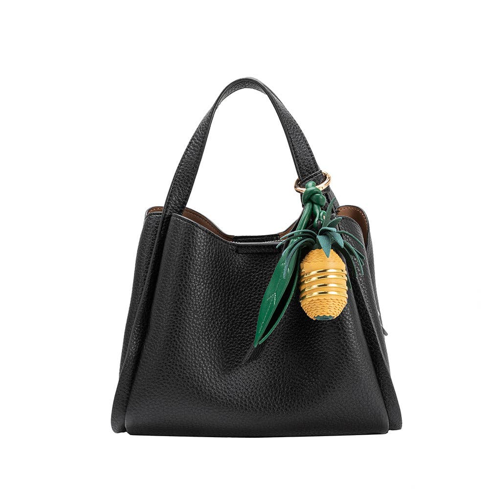Melie Bianco Pineapple Handbag Charm