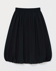 Current Air Smocked Waist Bubble Midi Skirt