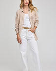 Gentle Fawn Dominique Button Down Shirt styled with denim
