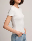 Gentle Fawn Ribbed Tate Tee women’s essential top