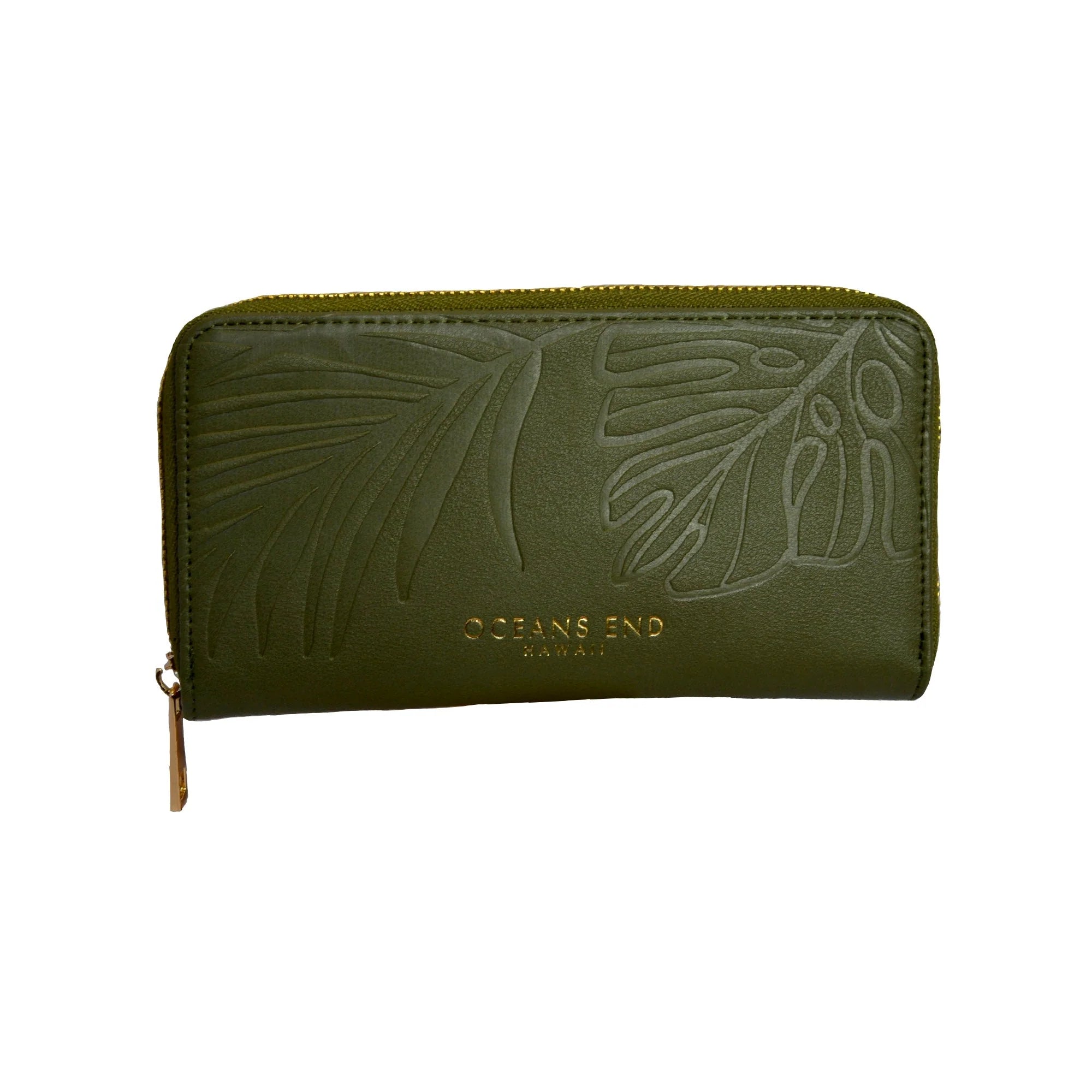 Oceans End Luxe Wallet Olive