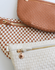 Lumi Woven Crossbody Clay