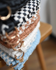 Lumi Woven Crossbody Bag Onyx