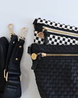 Lumi Woven Crossbody Bag Onyx