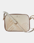 Oceans End Justine crossbody bag cream close-up detail