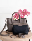 AALLYN Lilly Top Handle Wood Berry