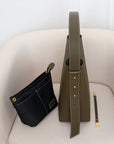 AALLYN Jolina Bucket Tote Olive