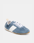 Shyla suede sneaker by Dolce Vita crafted in blue suede with a clean, modern silhouette.